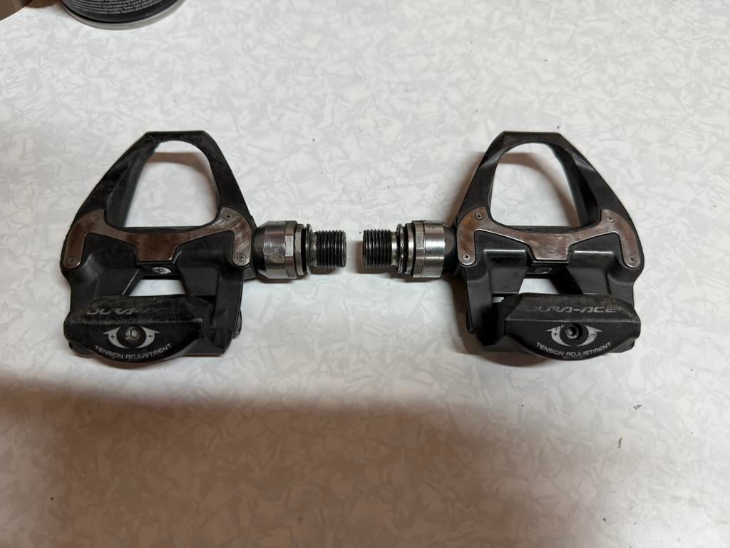 Shimano Dura Ace 9000 pedalen, Crankstel of Pedalen, Shimano, Ophalen of Verzenden, Zo goed als nieuw