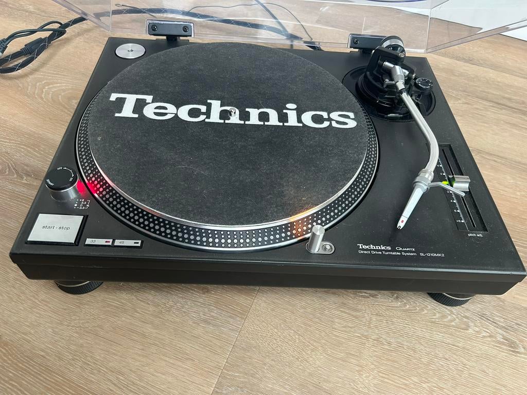 Technics SL-1210MK2 Direct Drive Platenspeler, Audio, Tv en Foto, Platenspelers, Ophalen, Pitch-regelaar, Zo goed als nieuw, Platenspeler