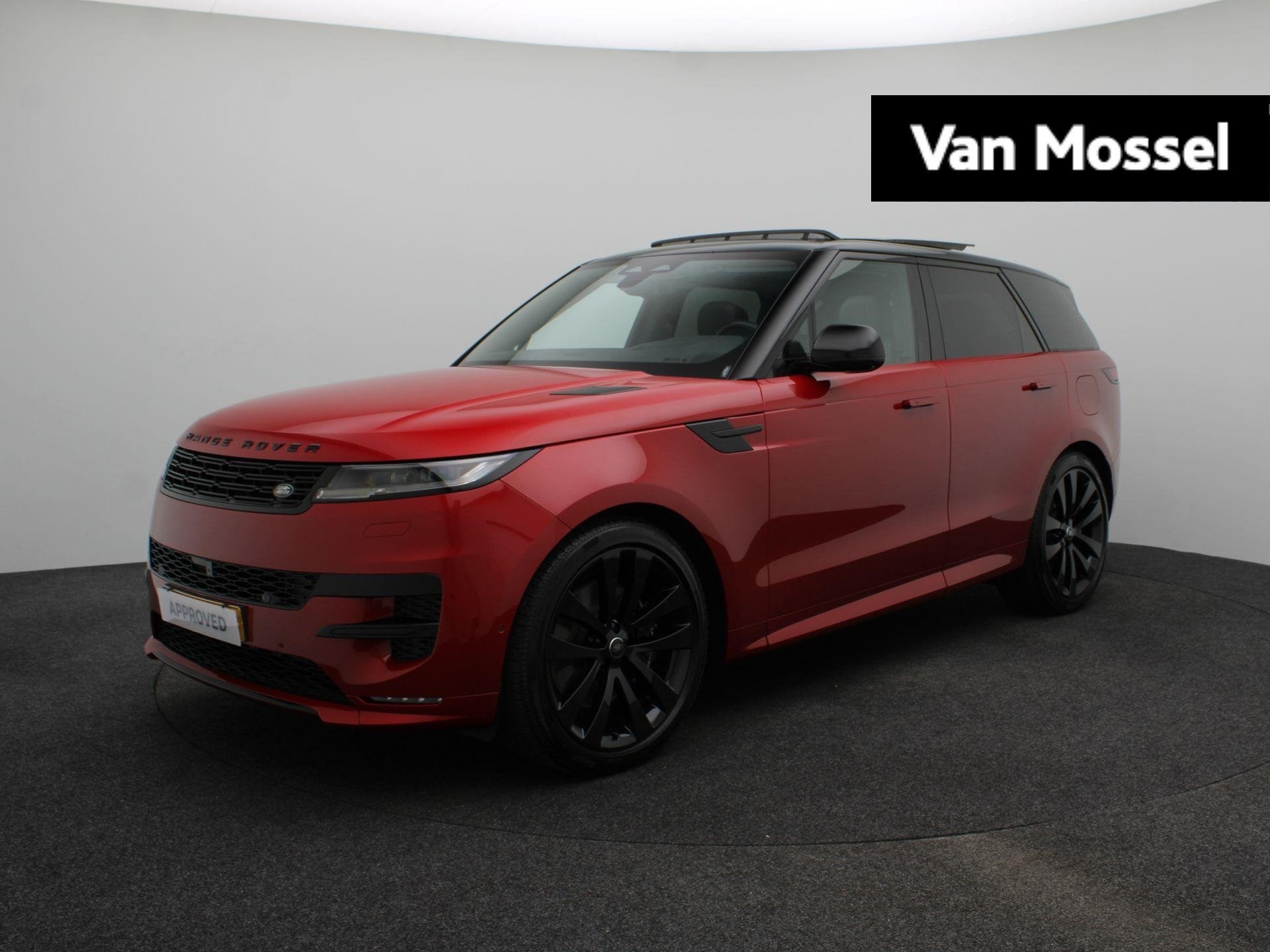Land Rover Range Rover Sport 3.0 P510e First Edition | 23" |, Auto's, Automaat, Stof, Gebruikt, Euro 6