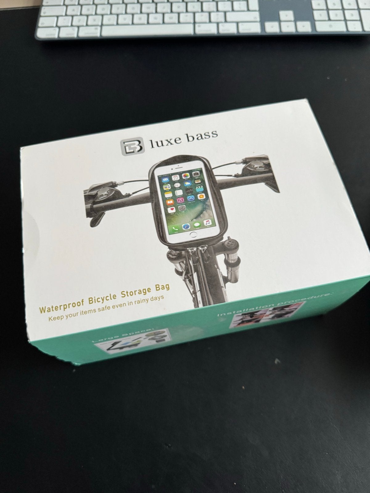 Luxe Bass Waterdichte Fiets Telefoonhouder Tas, Ophalen, Nieuw