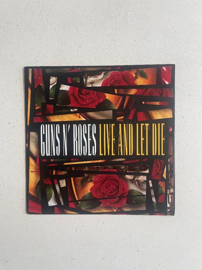 Guns N' Roses - Live and let Die, Originele persing, 7 inch, Ophalen of Verzenden, Zo goed als nieuw
