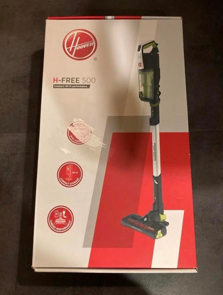 Hoover H-FREE 500 steelstofzuiger - Krachtig & Compact, Ophalen of Verzenden, Zo goed als nieuw, Stofzuiger