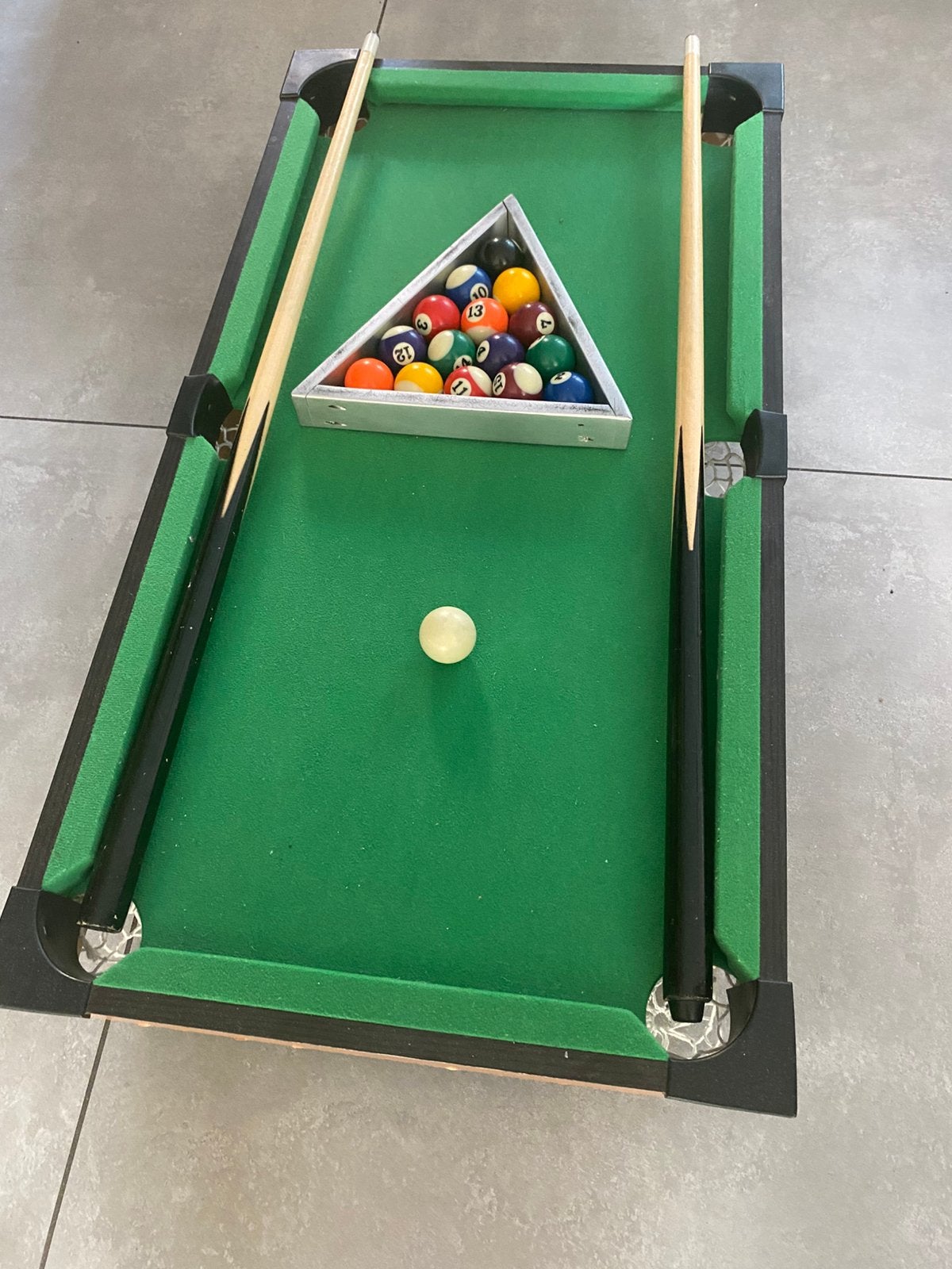 Compacte pooltable, Ophalen of Verzenden, Gebruikt, Pooltafel