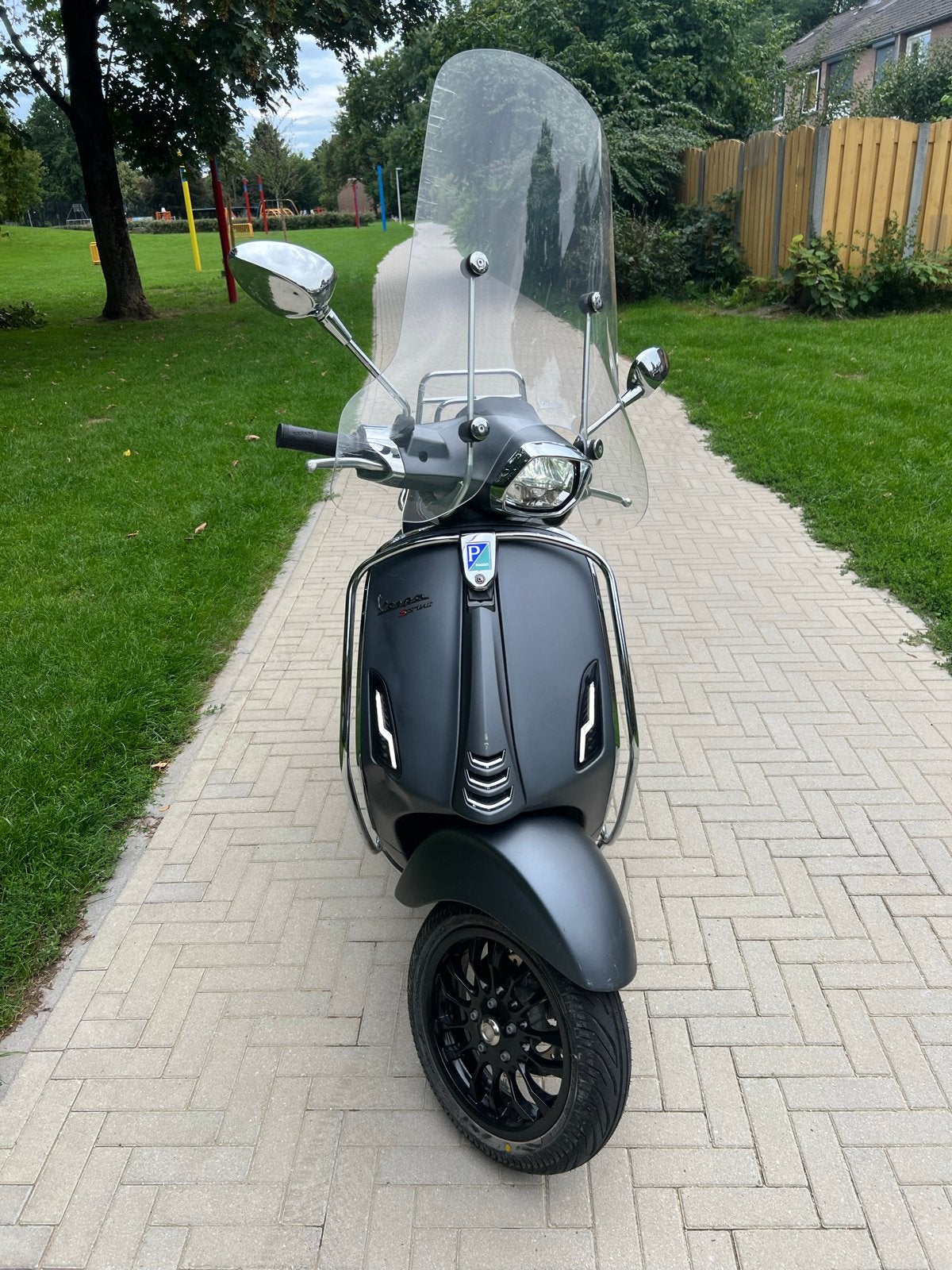 Vespa Sprint 50 4T 3V Mat grijs, Ophalen, Gebruikt, Benzine, Vespa