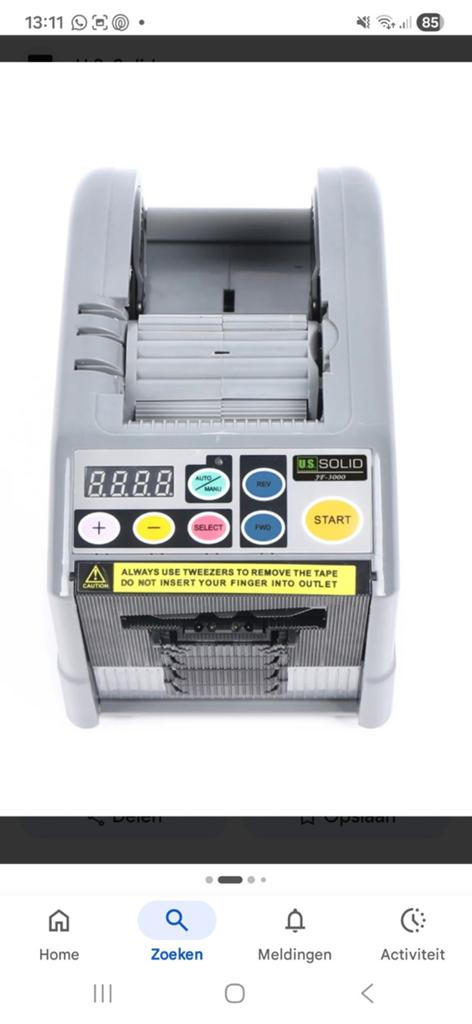 Automatische tapedispenser zcut-9 NIEUW, Ophalen of Verzenden, Nieuw