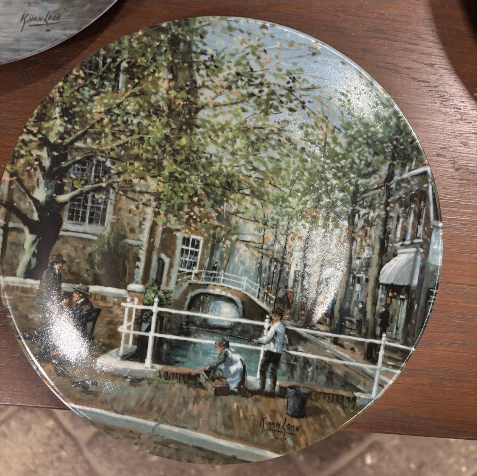 Koos van Loon Hangborden - Grachten van Holland Set, Ophalen of Verzenden