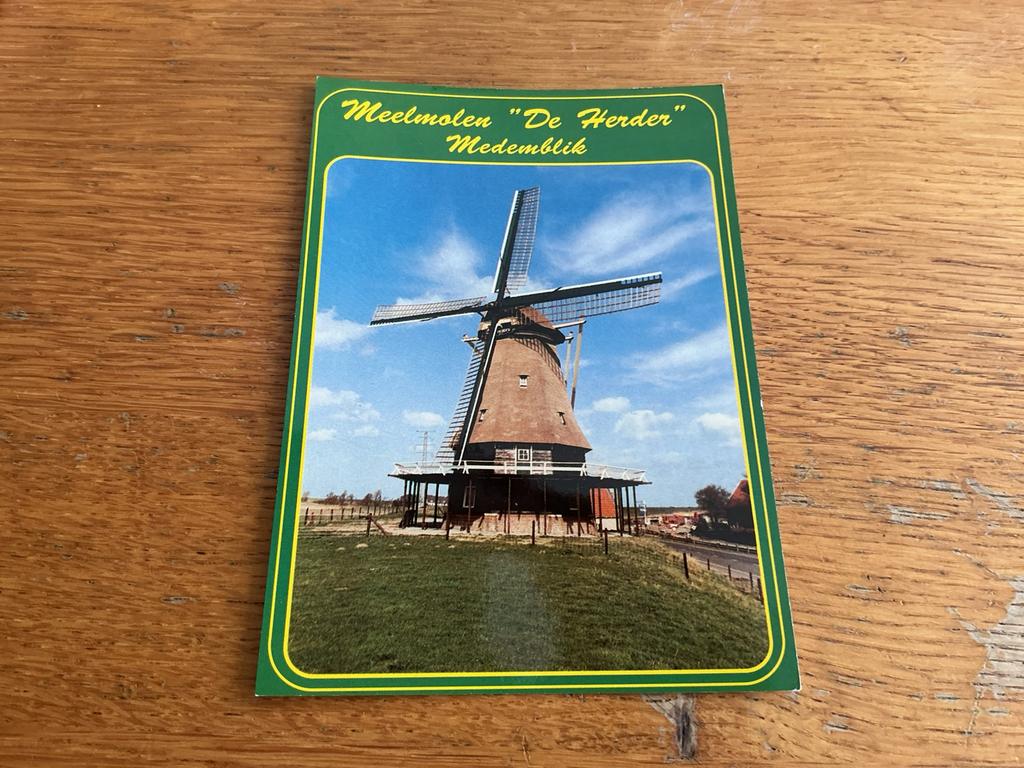 1024 molen Medemblik, Ophalen of Verzenden