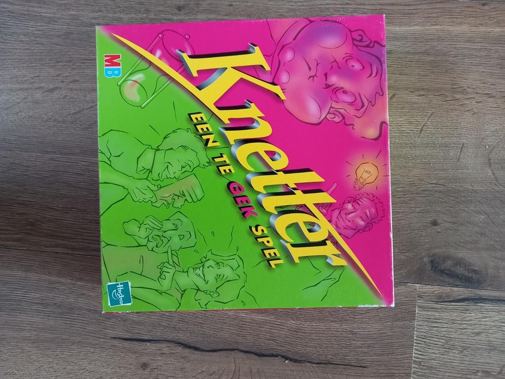 Knetter spel - Zo goed als nieuw!, Hobby en Vrije tijd, Gezelschapsspellen | Bordspellen, Ophalen of Verzenden, Zo goed als nieuw