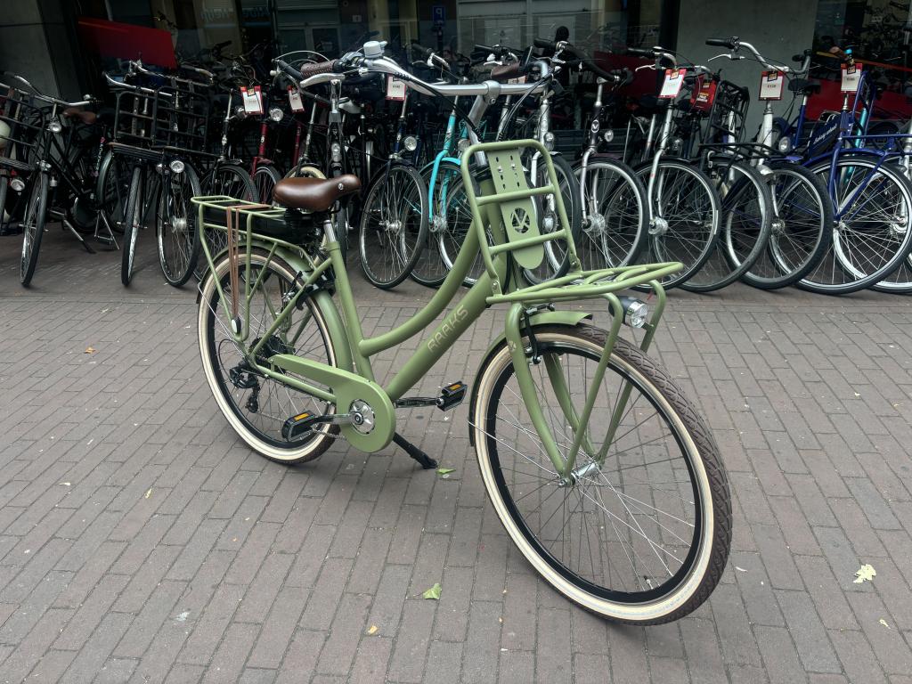 Fietshokje Raaks: Raaks Moxy Elektrische transportfiets, Fietsen en Brommers, Fietsen | Dames | Damesfietsen, Niet ingevuld, Niet ingevuld