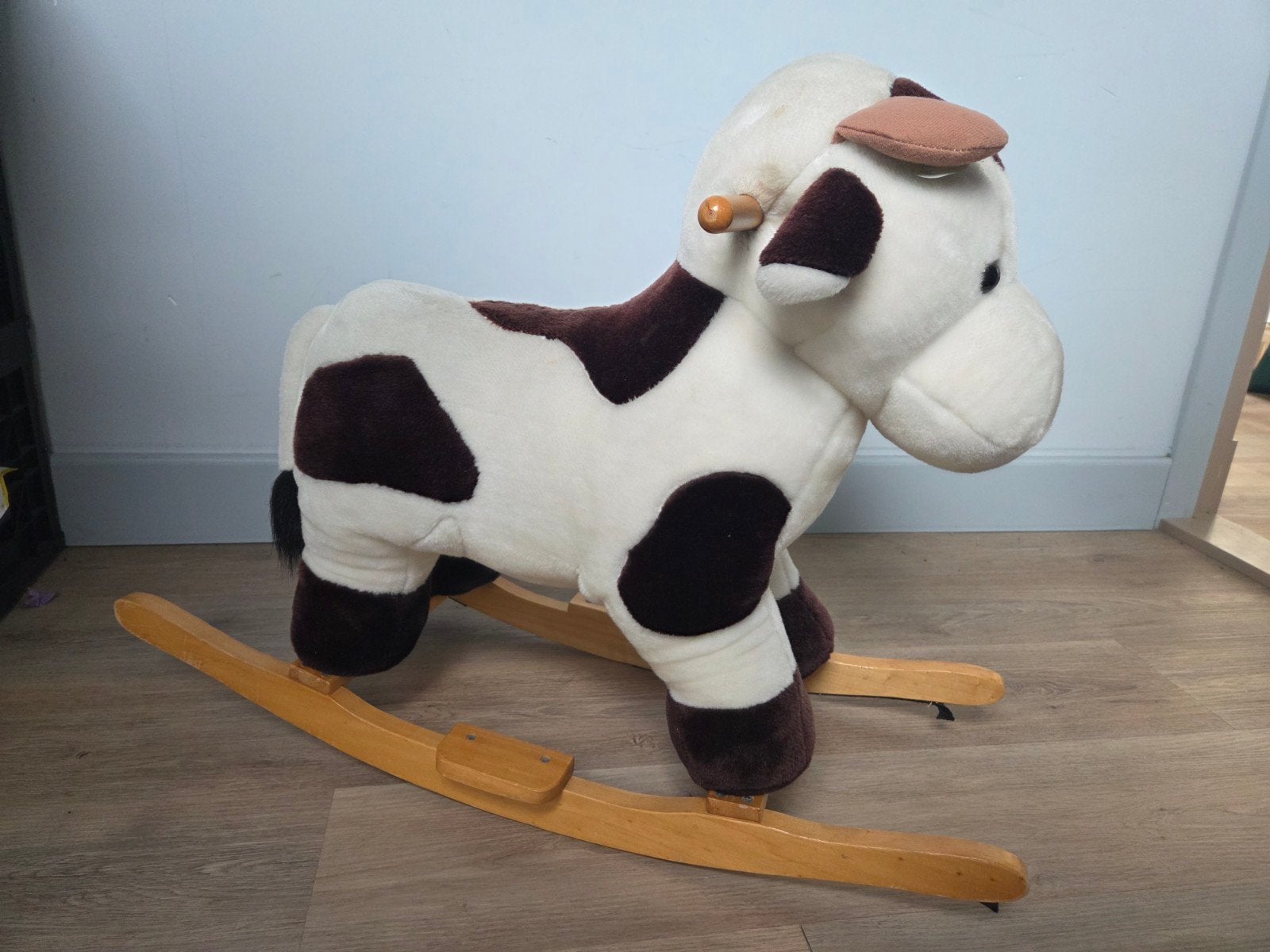 Schattige koe hobbelpaard, Ophalen, Gebruikt