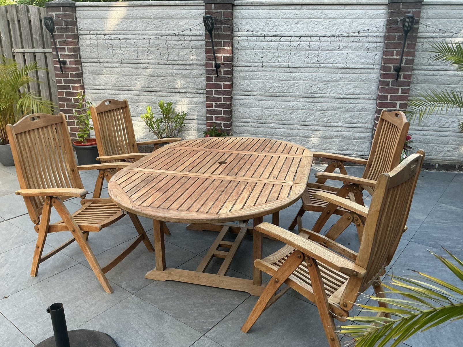 Royal Arrow Tuinset, Ophalen, Zo goed als nieuw, Teakhout