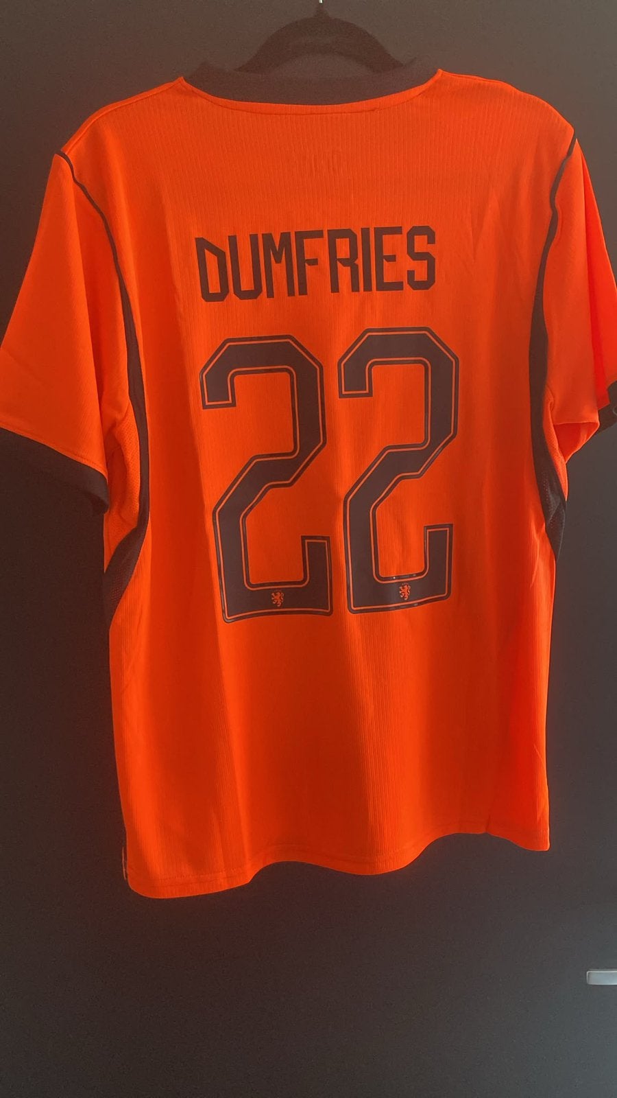 Dumfries nederland thuisshirt maat M, Verzenden, Nieuw, Maat 48/50 (M), Oranje