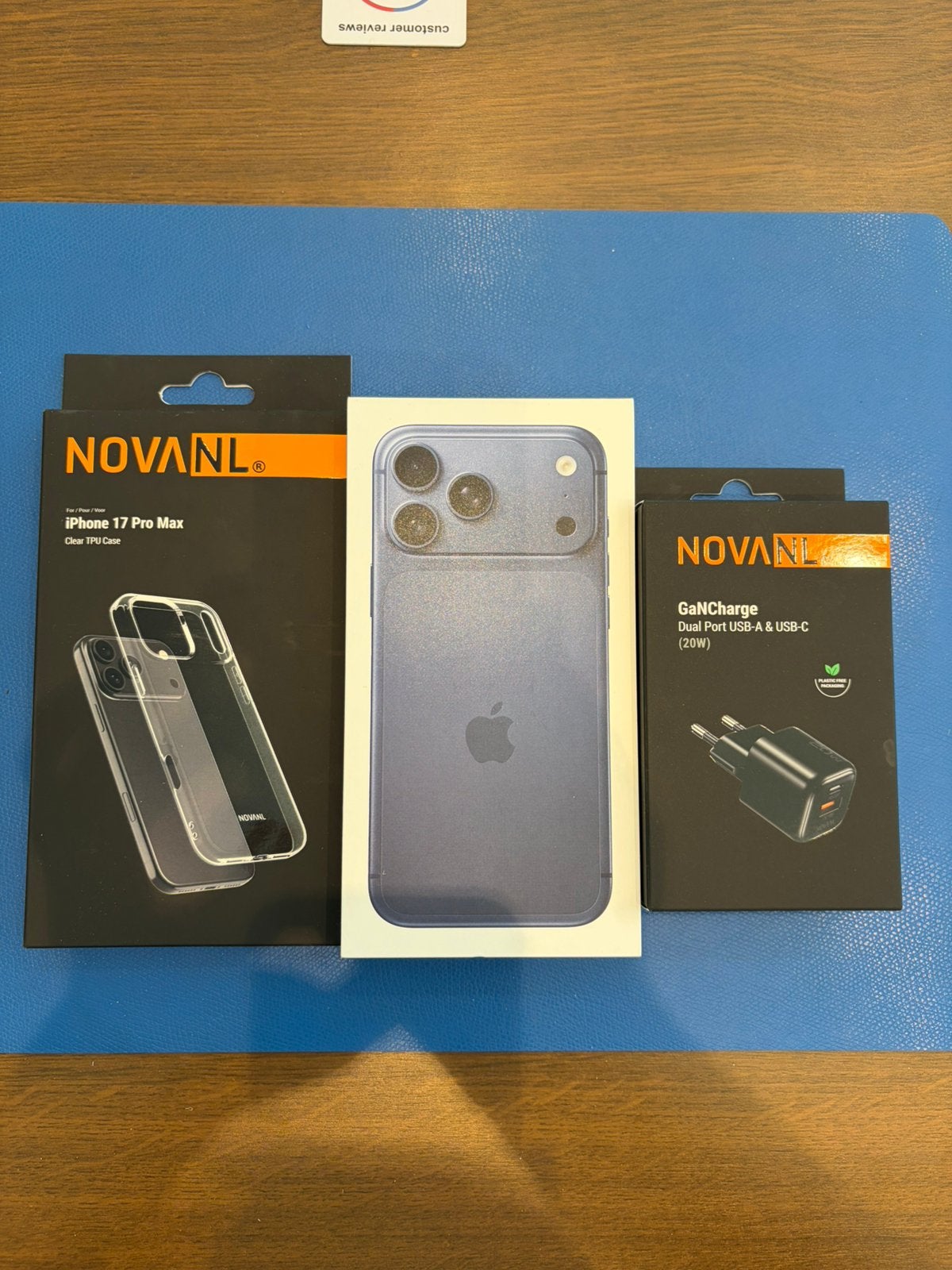 iPhone 17 Pro Max 256GB compleet met oplader hoesje en folie, Telecommunicatie, Mobiele telefoons | Apple iPhone, Ophalen, Zo goed als nieuw