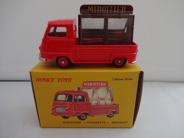 Renault Estafette rood Glashandel nr: 564 Dinky Toys 1:43, Hobby en Vrije tijd, Ophalen of Verzenden, Nieuw, Auto, Dinky Toys