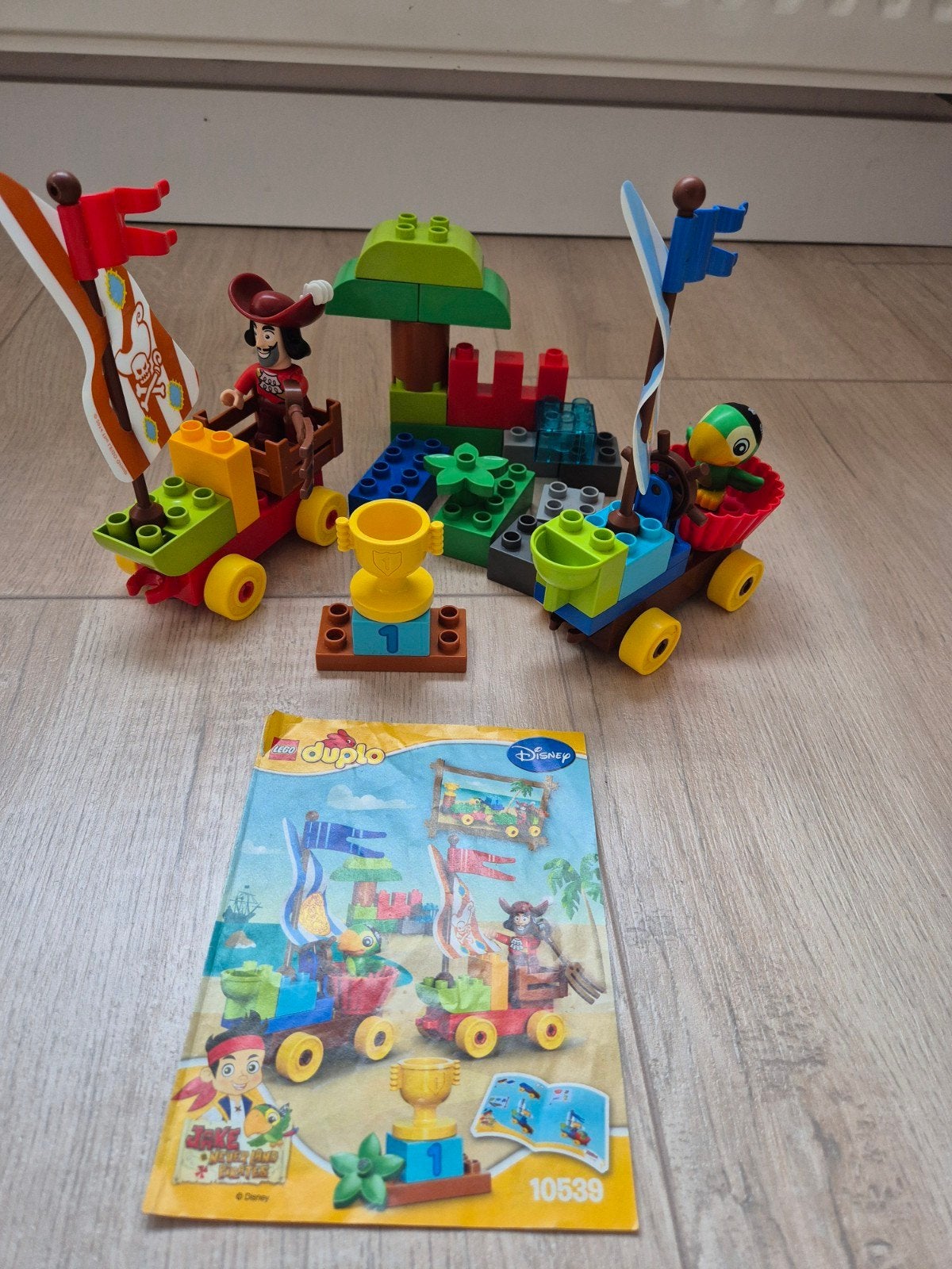 LEGO Duplo Jake piraten 10539, Ophalen, Zo goed als nieuw, Compleet, Complete set