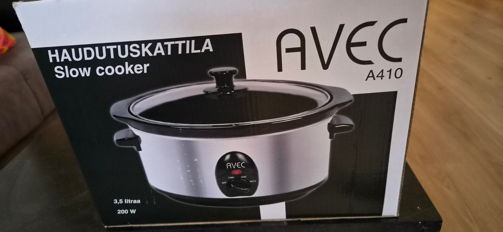 AVEC A410 Slowcooker - 3,5 liter, 200W, Ophalen, Nieuw