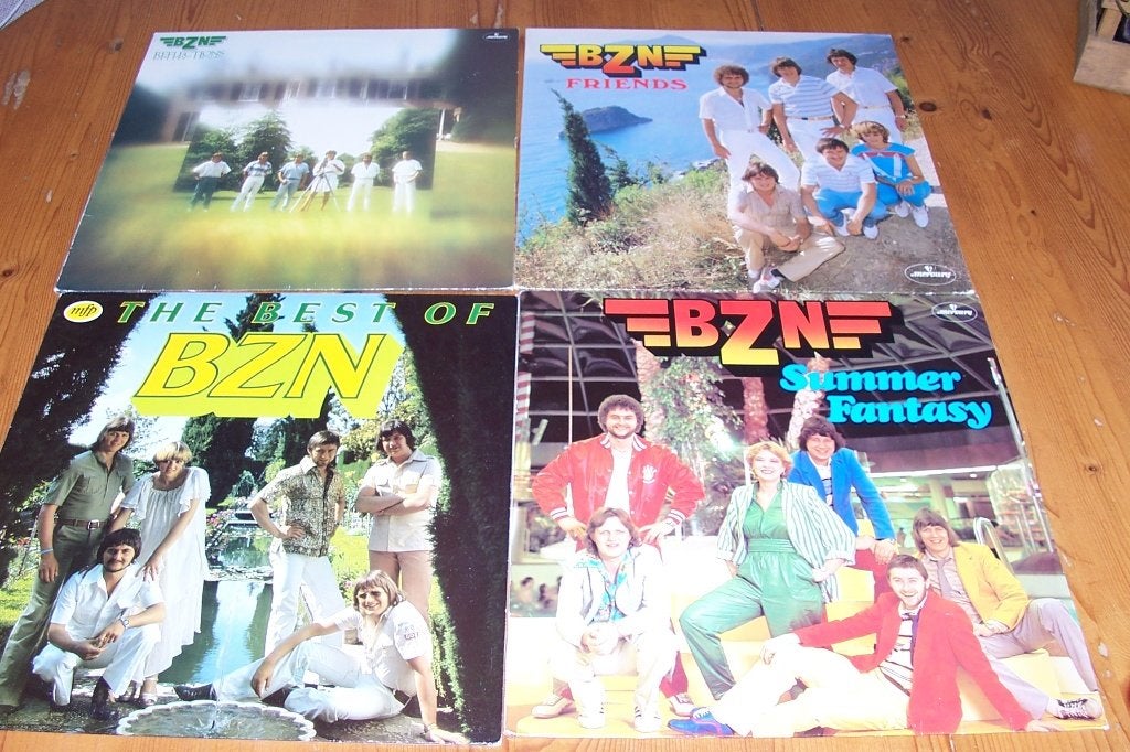 BZN 8 LP'S, LP, Gebruikt, Pop, Ophalen of Verzenden