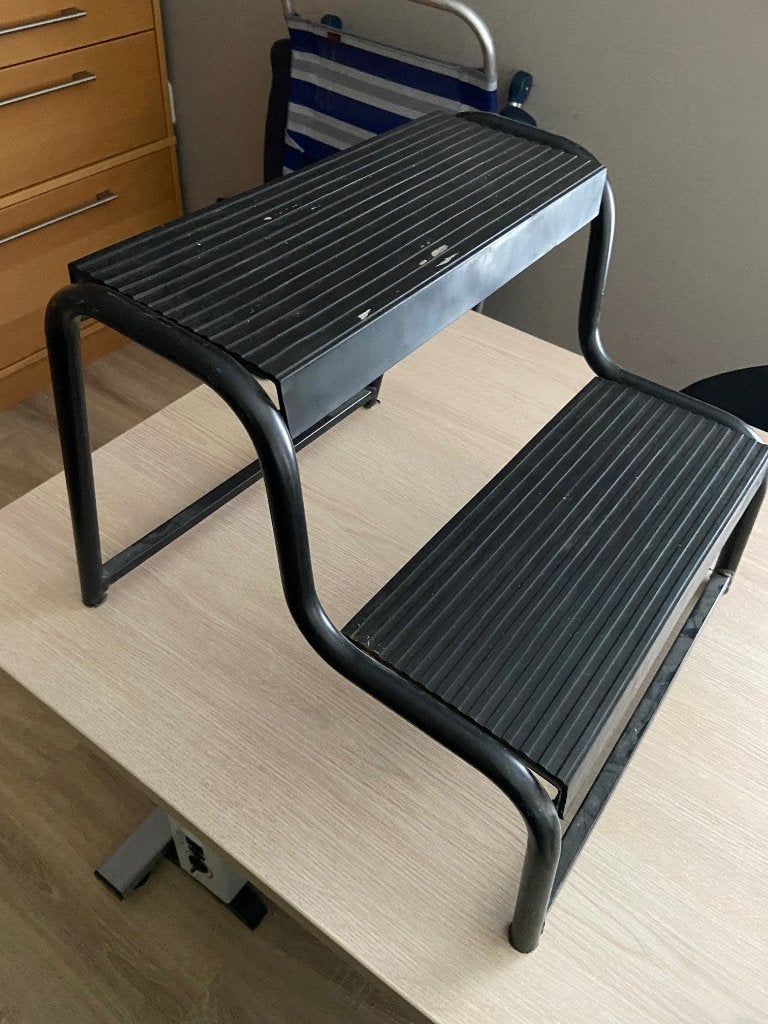 caravan trap, Ophalen, Zo goed als nieuw