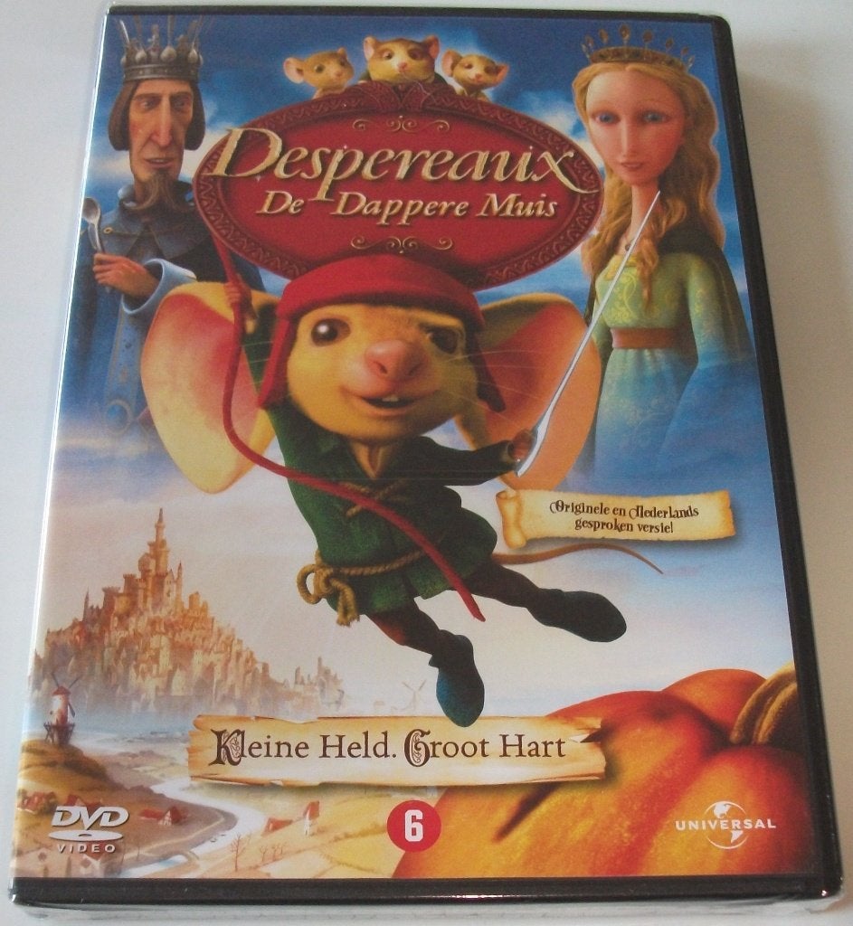 Dvd *** DESPEREAUX *** *NIEUW*, Cd's en Dvd's, Avontuur, Nederlands, Ophalen of Verzenden, Vanaf 6 jaar