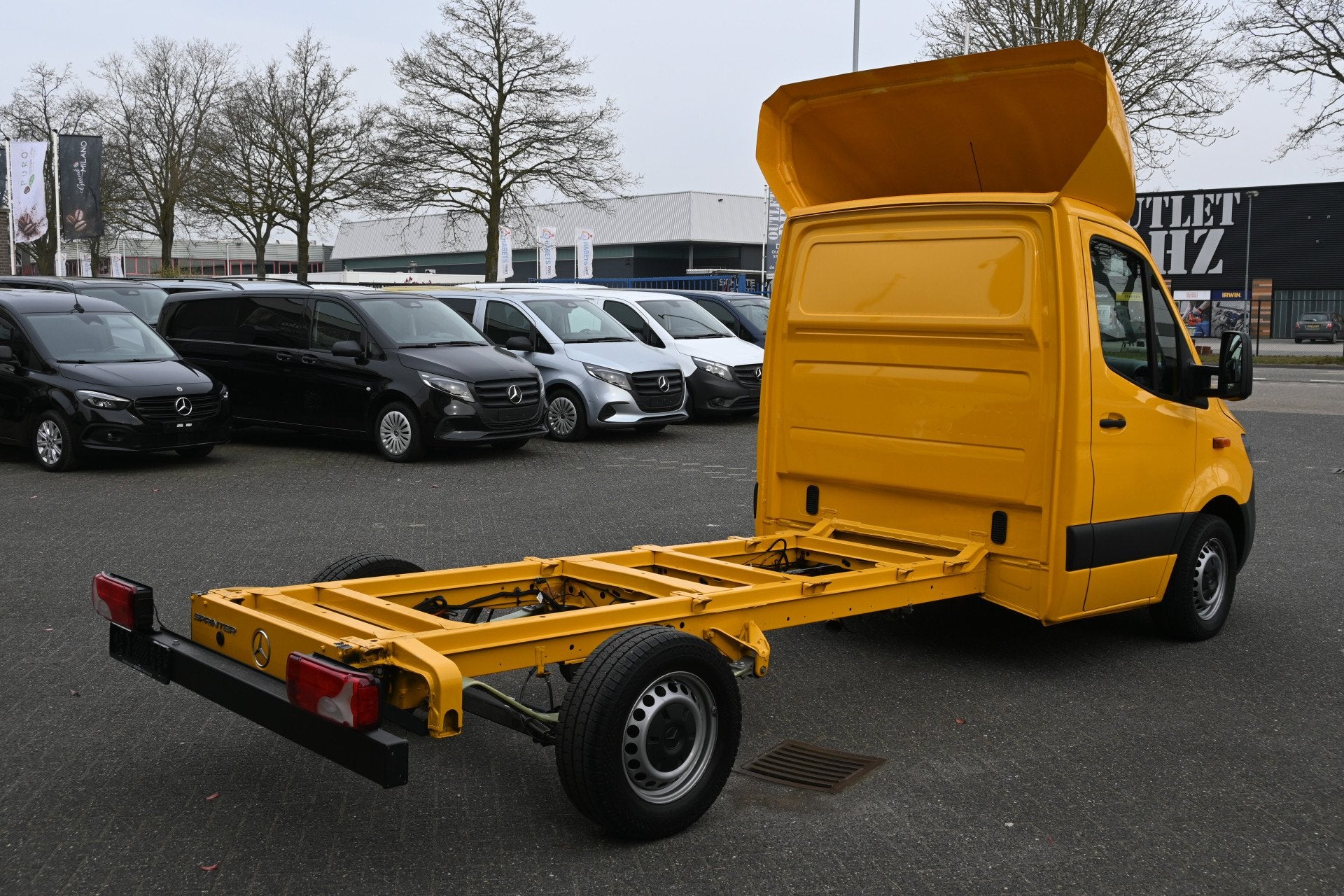 Mercedes-Benz Sprinter 315 CDI L2 FWD Chassis-cabine Climate, Gebruikt, Euro 6, 4 cilinders, 1795 kg