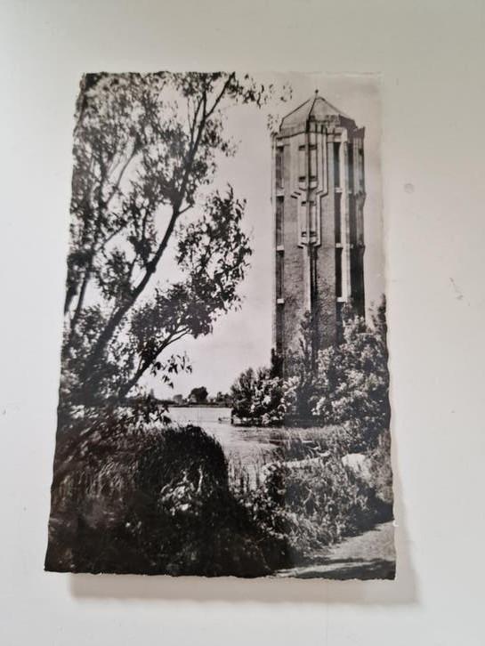 Ansichtkaart watermolen Aalsmeer 1921, Ophalen of Verzenden, 1920 tot 1940, Gelopen, Noord-Holland
