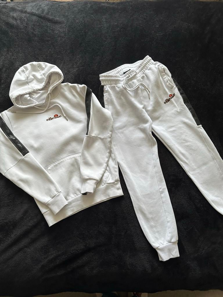 Ellesse Trainingspak - Wit - Maat XS, Ophalen of Verzenden, Zo goed als nieuw