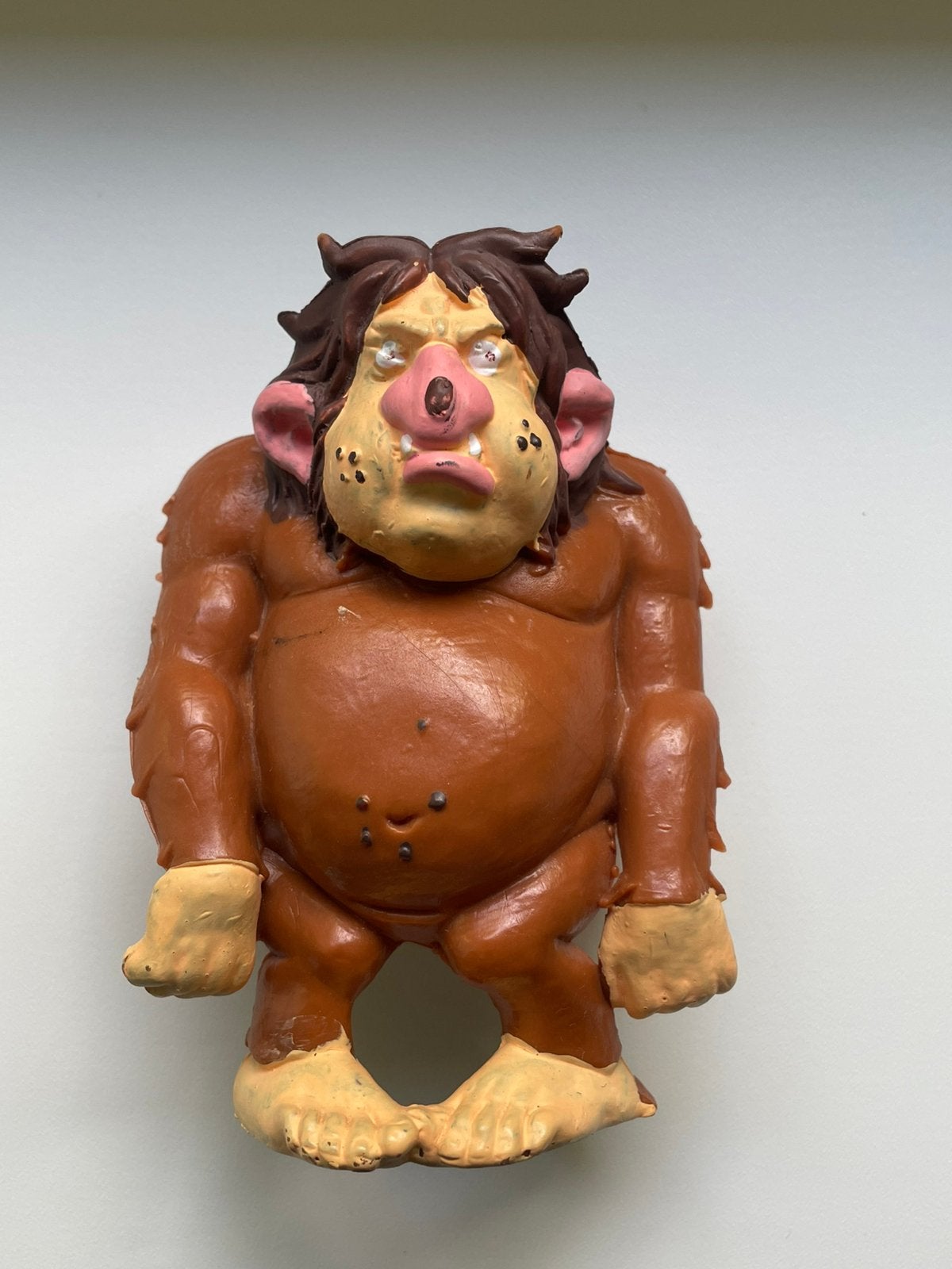 David de Kabouter troll trol PVC, Ophalen of Verzenden, Gebruikt