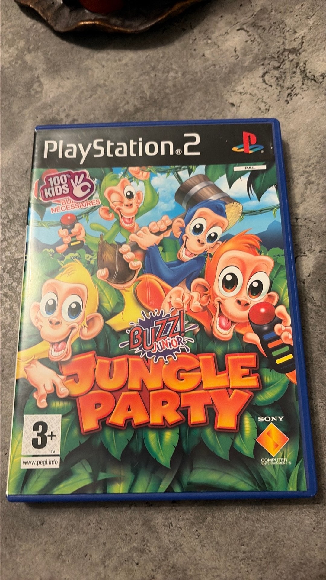 PS2 Buzz Junior Jungle Party, Spelcomputers en Games, Muziek, Ophalen of Verzenden, Zo goed als nieuw, 3 spelers of meer