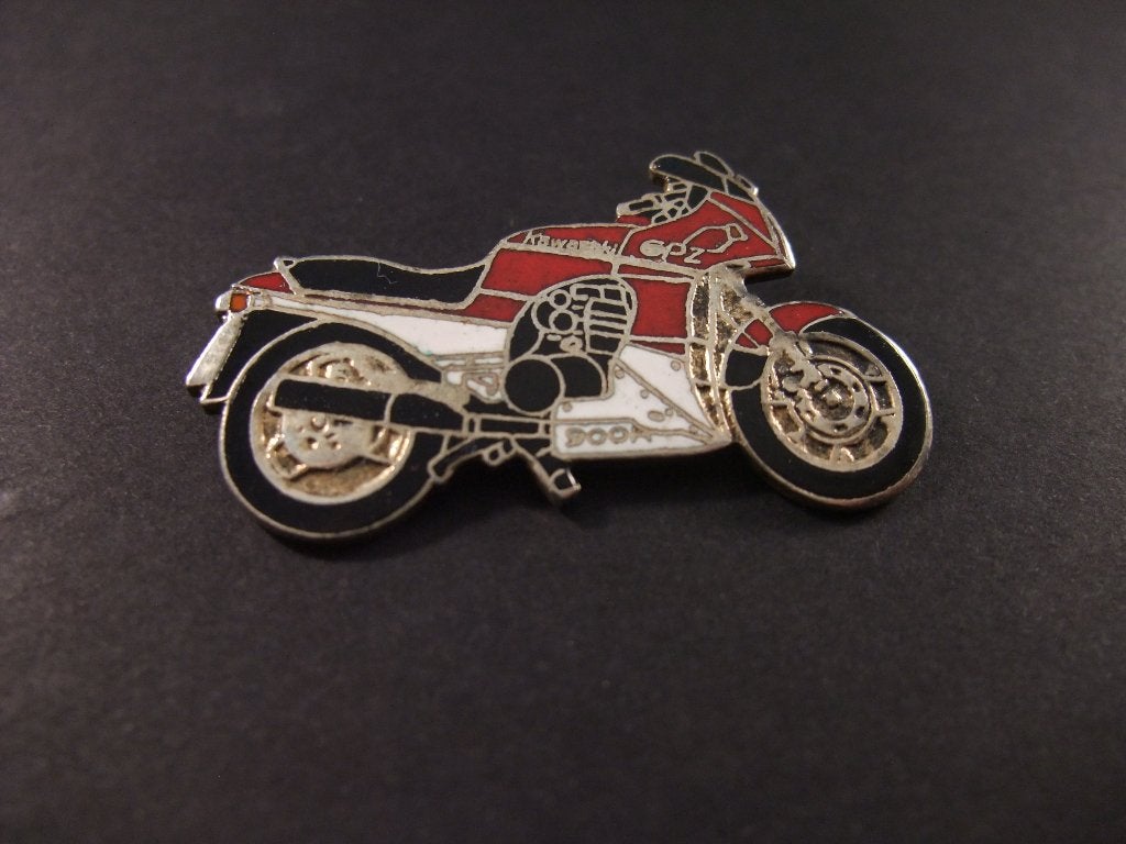 Kawasaki GPZ900R sportieve motor emaille pin, Ophalen of Verzenden, Gebruikt, Overige onderwerpen