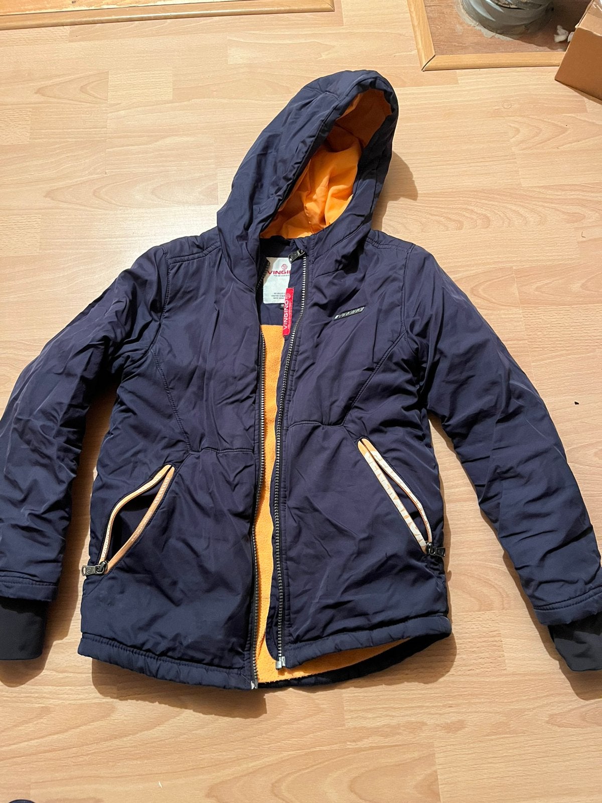 Kinder winterjas vingino, maat 140, Ophalen, Gebruikt, Jongen, Jas