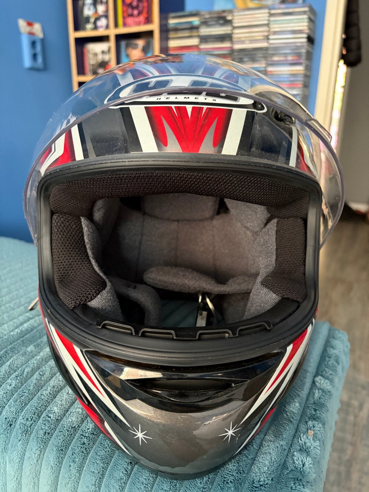 Kinderhelm karten - Zo goed als nieuw, Motoren, Overige merken, Kinderen, Ophalen of Verzenden, Nieuw zonder kaartje