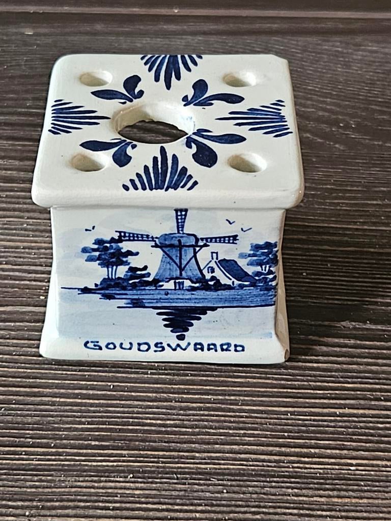 Goudswaard souvenir stoofje mini /Molen, Antiek en Kunst, Ophalen of Verzenden