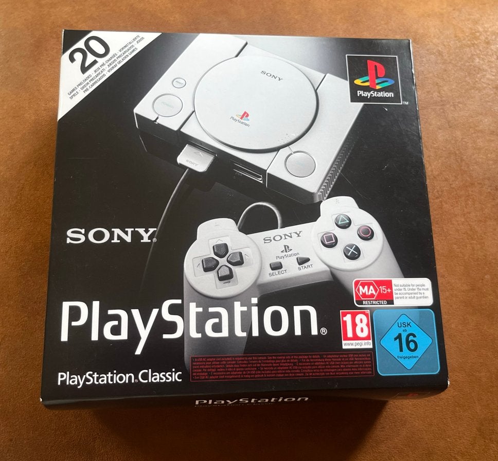 PlayStation 1 Classic Mini - Nieuw en Ongeopend, Ophalen, Nieuw, Met 2 controllers, Met games