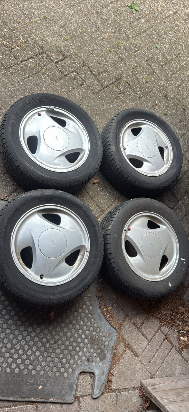 Saab 900 Classic velgen opruiming, Velg(en), 16 inch, Ophalen of Verzenden, All Season