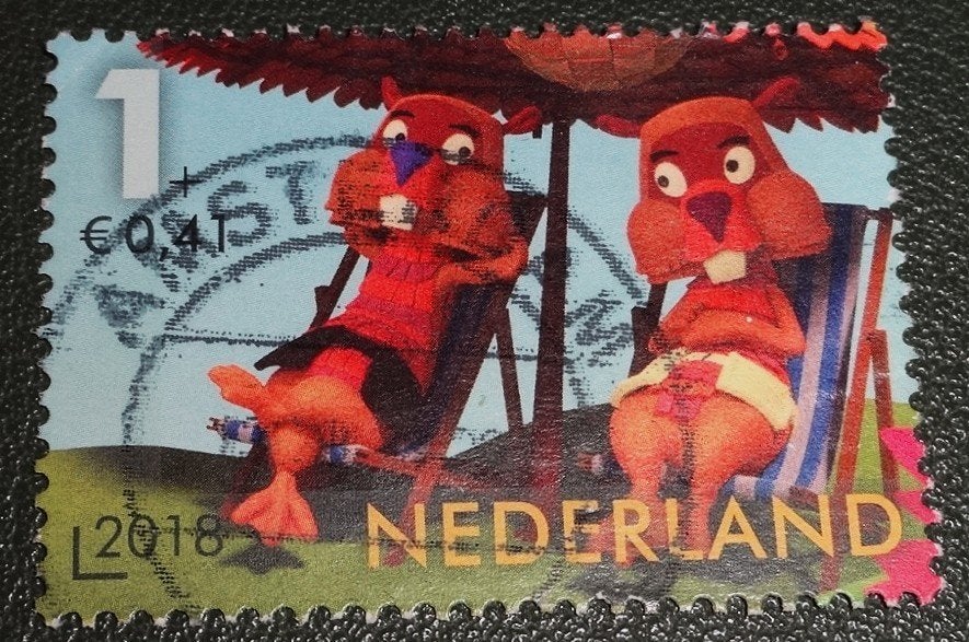 Fabeltjeskrant - 3694x -2018 - Ed en Willem Bever - PNe01-11, Verzenden, Na 1940, Gestempeld