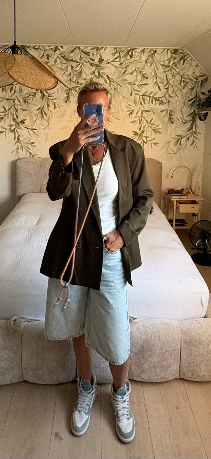 Vintage Gianni Versace Pak (blazer en rok), Maat 38/40 (M), Kostuum of Pak, Ophalen of Verzenden, Zo goed als nieuw