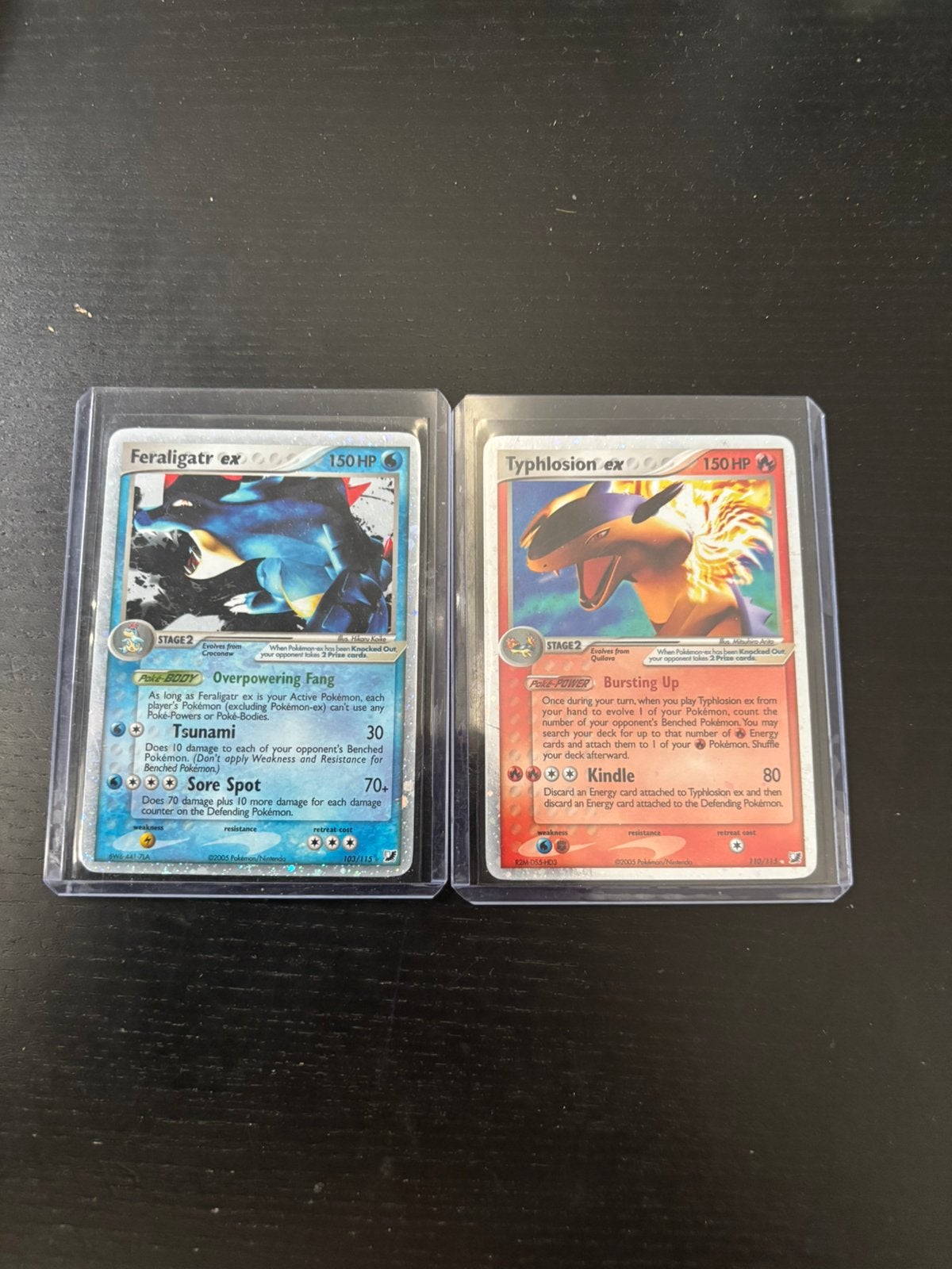 Pokémon Kaarten EX 2005, Hobby en Vrije tijd, Verzamelkaartspellen | Pokémon, Ophalen of Verzenden, Zo goed als nieuw, Meerdere kaarten