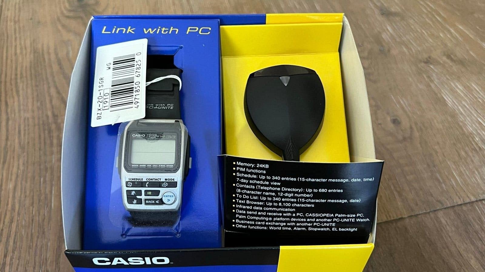 Casio PC-UNITE Horloge - Nieuw in Doos (NOS), Ophalen, Casio, Kunststof, Polshorloge