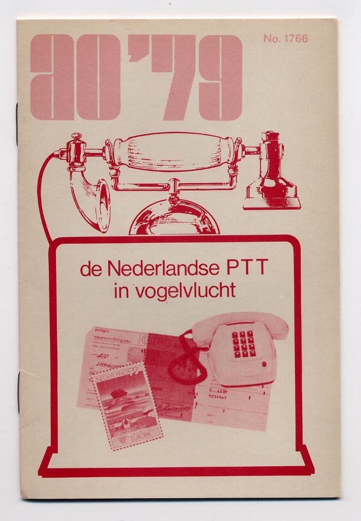 De Nederlandse PTT in vogelvlucht - Telefoon - Post - Burum, Nieuw, Ophalen of Verzenden, P.H. Raadsen, Overige onderwerpen