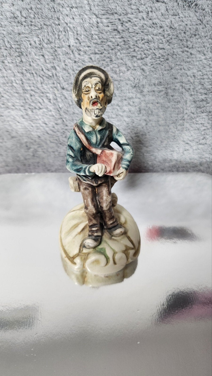 Vintage beeldje gemaakt in Portugal, Verzamelen, Beelden en Beeldjes, Ophalen of Verzenden