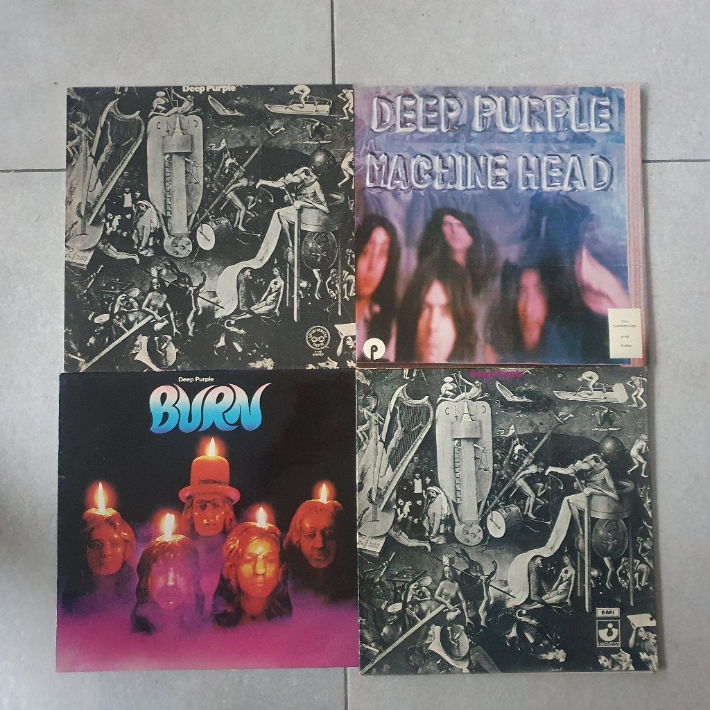Deep Purple - 4 elpees - vinyl - goede staat, Cd's en Dvd's, Vinyl | Rock, Ophalen of Verzenden, Gebruikt, 12 inch, Poprock