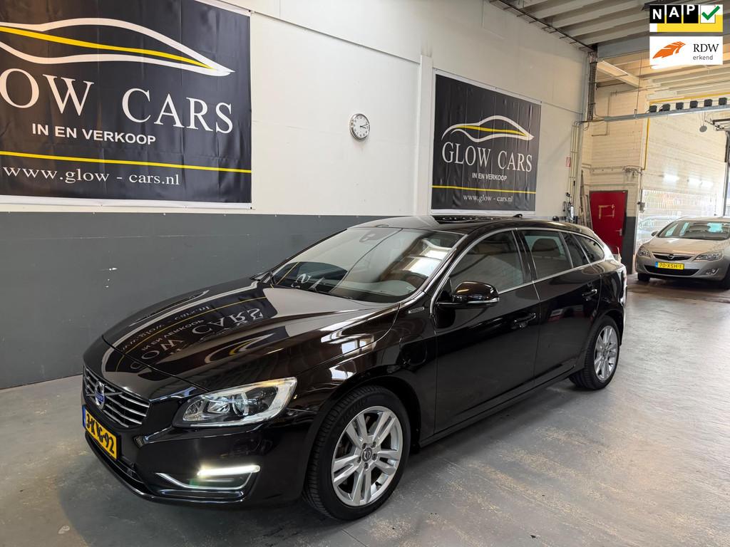 Volvo V60 2.4 D6 AWD Plug-In Hybrid Summum |AUTOMAAT|PDC|AIR, Auto's, Volvo, Automaat, Zwart, Vierwielaandrijving, Euro 5