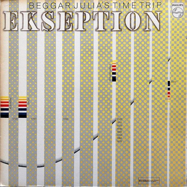 Ekseption – Beggar Julia's Time Trip lp, Progressive, Gebruikt, Inclusief poster, Ophalen of Verzenden