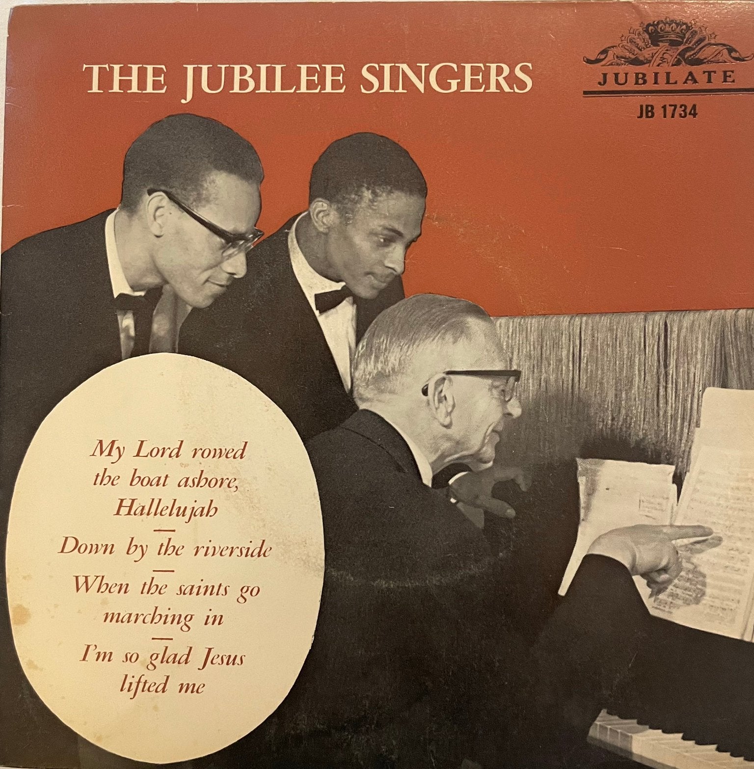 The Jubilee Singers - (EP). - JB 1734, Ophalen of Verzenden, Zo goed als nieuw, EP