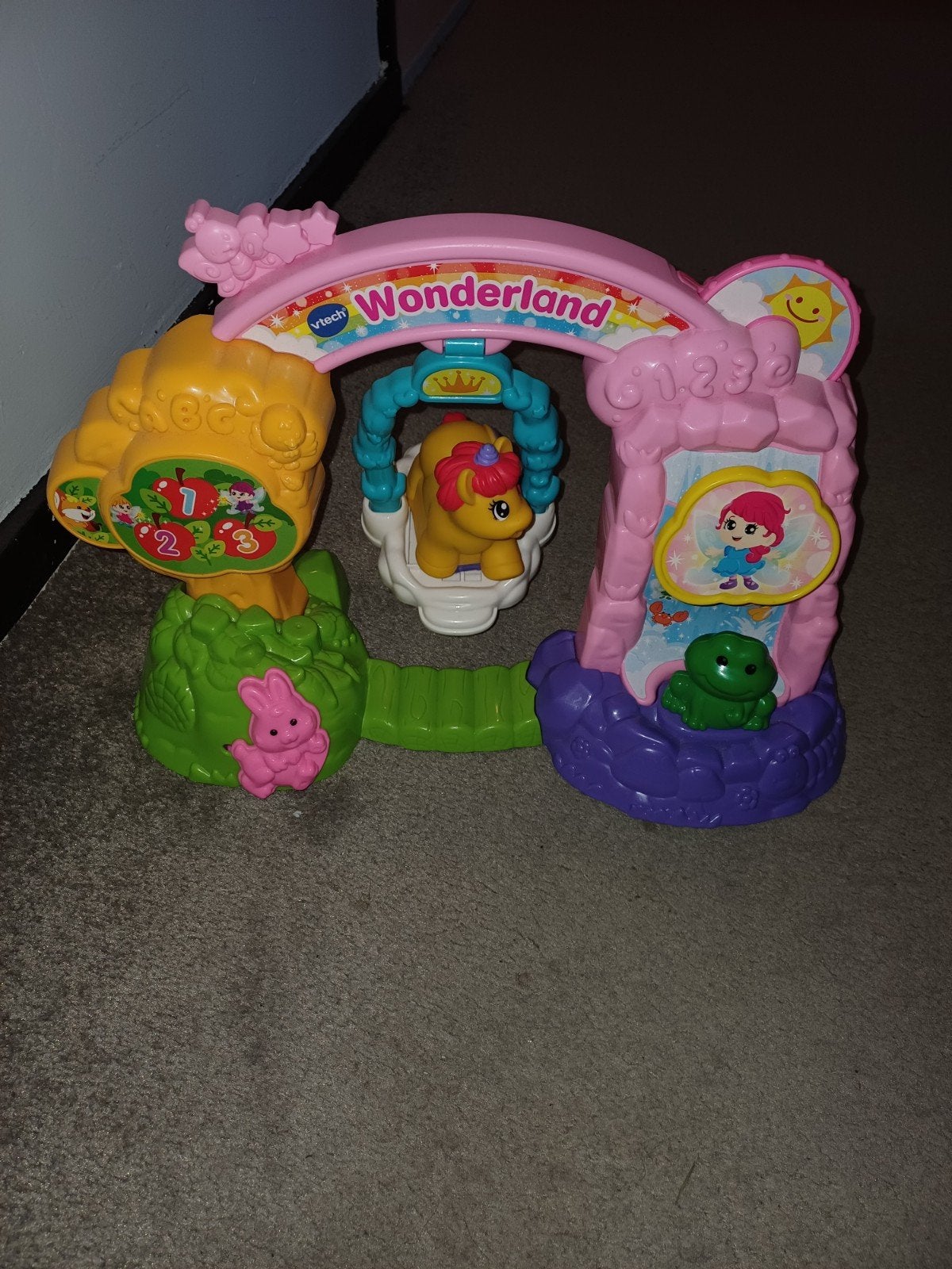 VTech Wonderland Speelset met Pony - Interactief Speelgoed, Ophalen of Verzenden, Gebruikt, Overige typen, Met geluid