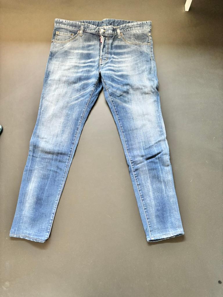 Nieuwe broek dsquared maat 54, Ophalen of Verzenden, Nieuw, Blauw, W36 - W38 (confectie 52/54)