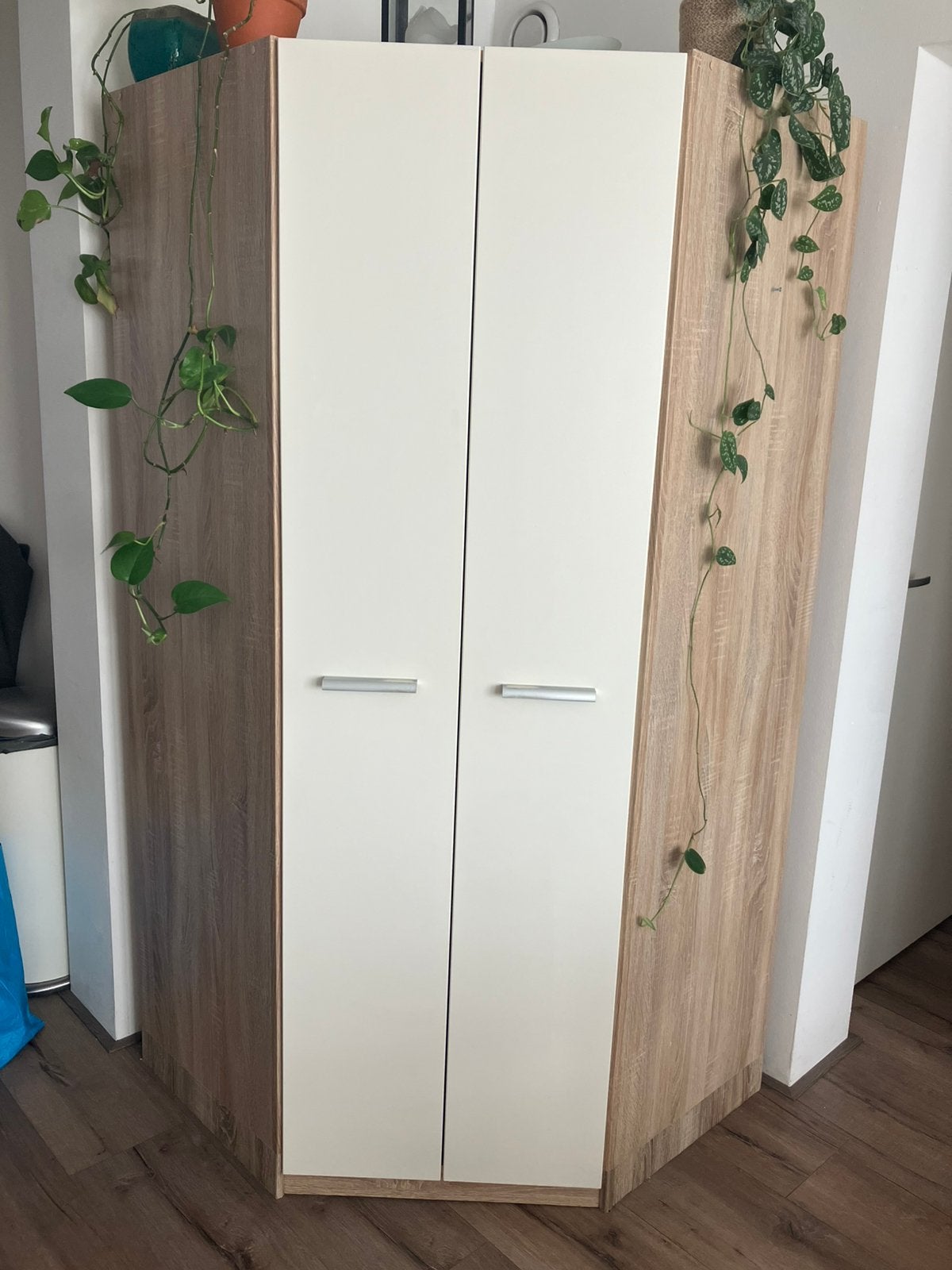 Hoekkast, Huis en Inrichting, Ophalen, Met deur(en), Gebruikt, 50 tot 100 cm