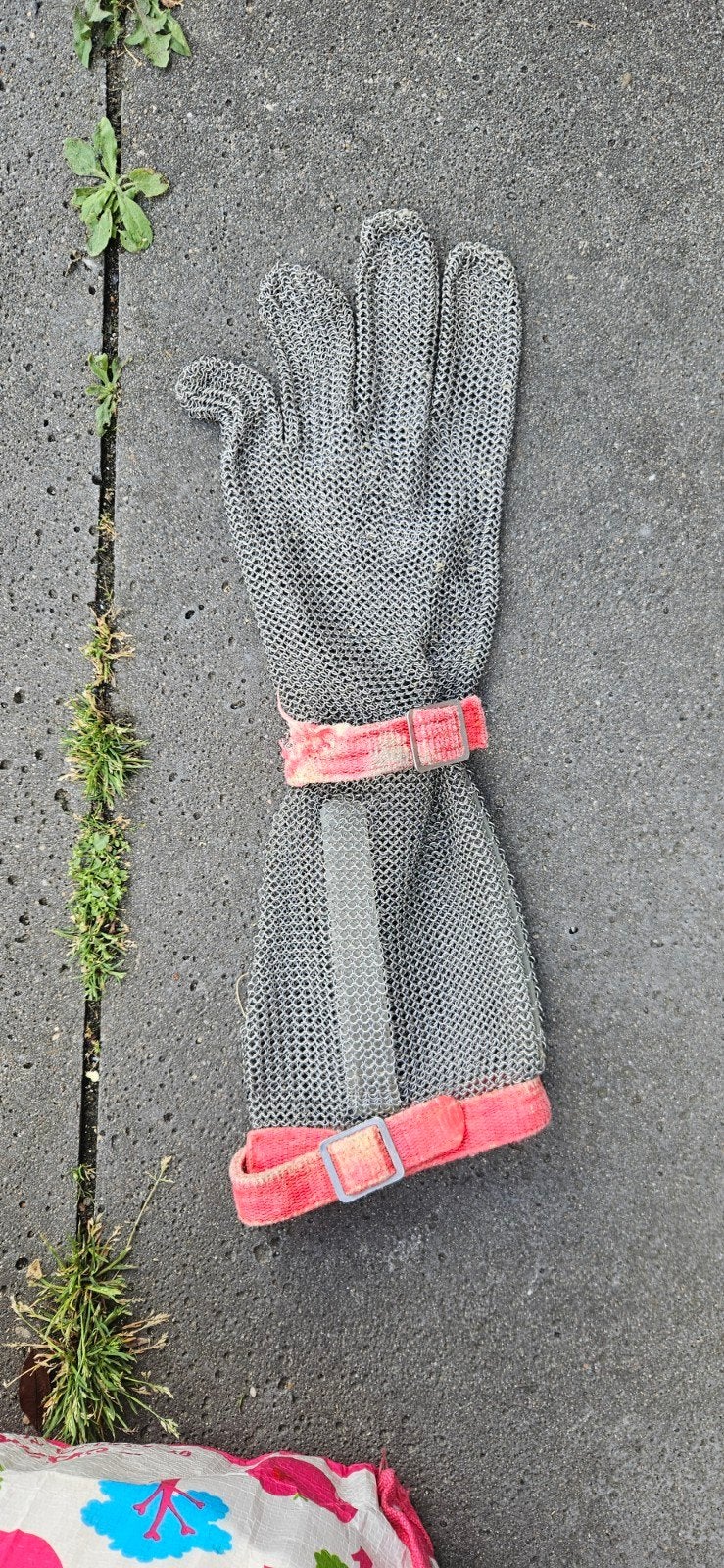 Malienkolder handschoen - Slagerij/Keuken bescherming, Ophalen of Verzenden