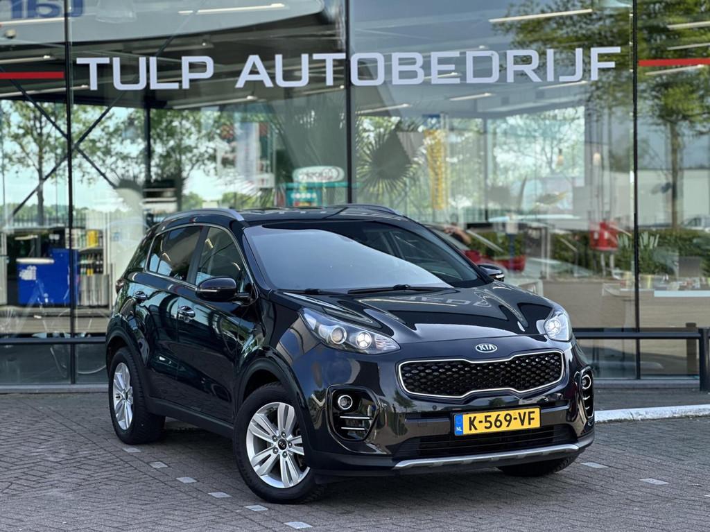 Kia Sportage 1.6 T-GDI 4WD DynamicLine Automaat 2017, Auto's, Kia, Stof, Gebruikt, 4 cilinders, Lichtsensor