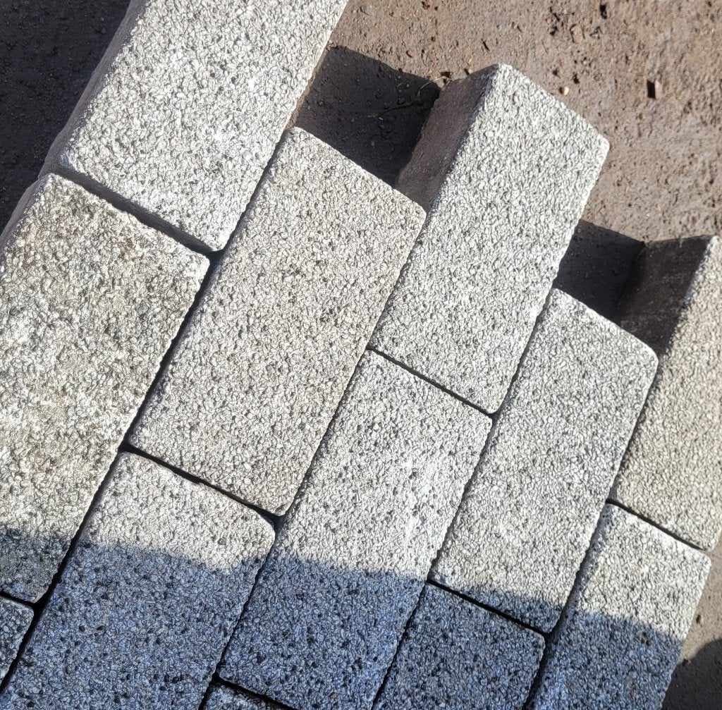beton klinker / Graniet look, Overige typen, Ophalen of Verzenden, Zo goed als nieuw, 10 m² of meer